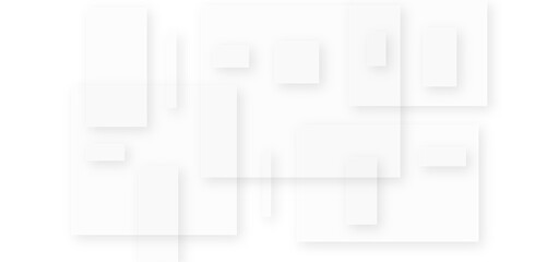 Minimal geometric seamless pattern white light background abstract design. Abstract geometric white monochrome vector background for design brochures, websites, flyers, wallpaper. vector illustration.