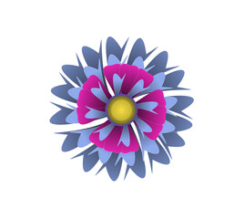 Blooming flowers of different colors, shapes- Each one is unique and beautiful 
