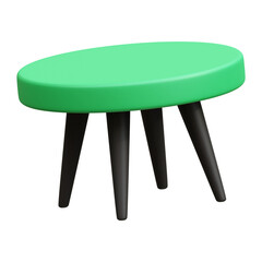table 3d render icon illustration
