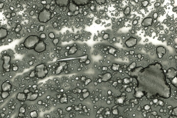 Abstract art with alcohol ink and watercolor. Modern Art. Interior picture