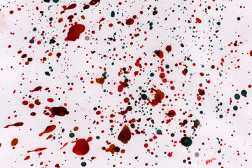 Fototapeta premium Abstract art with alcohol ink and watercolor. Modern Art. Interior picture