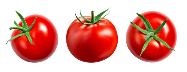Tomato,Isolate.,Tomato,On,White,Background.,Tomatoes,Top,View,,Side