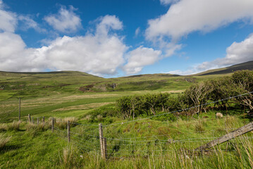Fototapeta na wymiar nature sceneries of the isle of Skye, Scotland