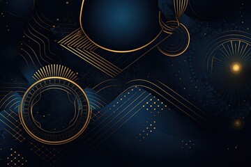 abstract background with stars