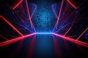 abstract light trails