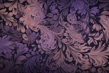 abstract background with flowers
