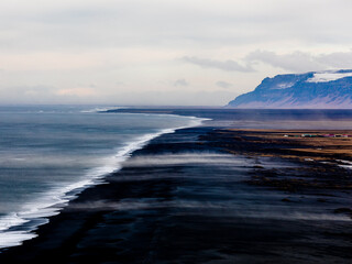 Plage de sable noir - Islande