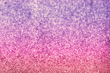 Pink glitter texture sparkling paper background. Abstract twinkled golden pink glittering...