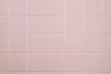 Square Pink Tile Background