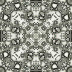 Seamless abstract square pattern. Alcohol ink in modern art. Mandala