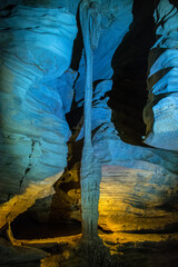 Formations at Gruta da lapa do bode