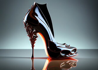 high heels, scarpin, stiletto, generated by ai