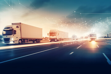 logistics and transportation integrated warehousing and transportation operation service network...