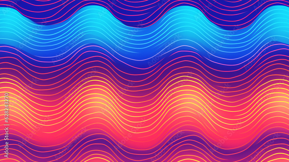 Poster vibrant illuminated brain close-up: a captivating stock image powered by generative ai