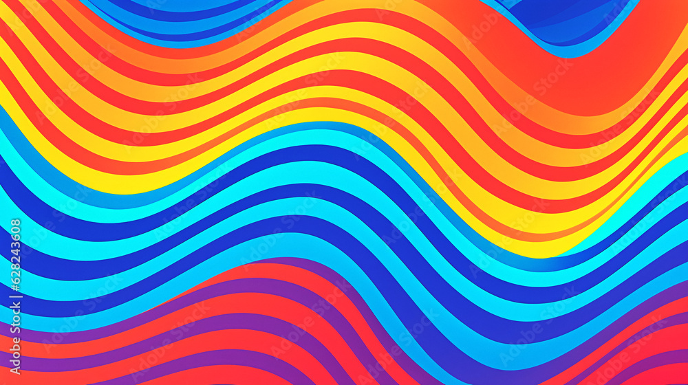 Poster vibrant illuminated brain close-up: captivating stock image powered by generative ai