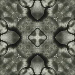 Seamless abstract square pattern. Alcohol ink in modern art. Mandala