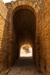 Tarragona roman amphitheatre in spain