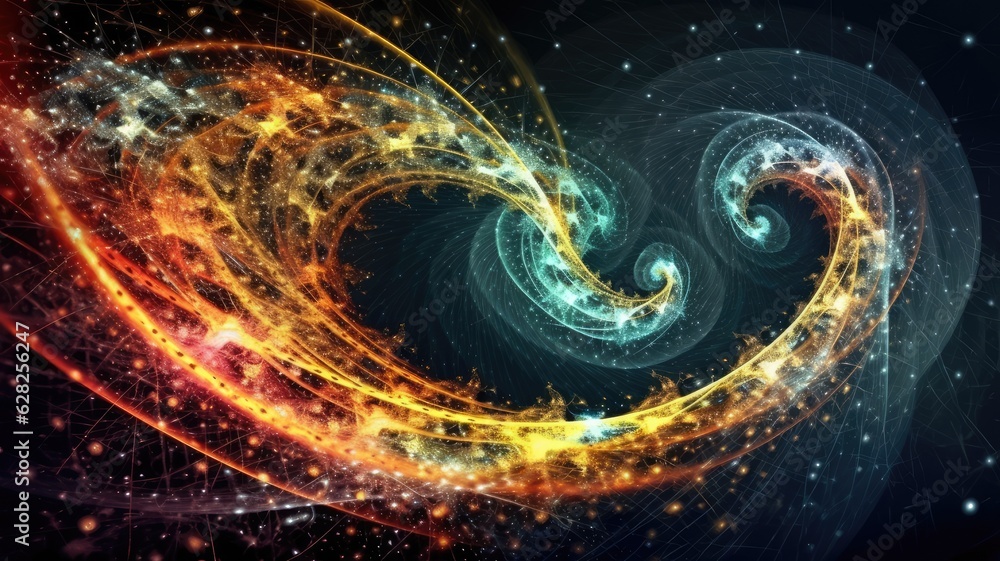 Wall mural the branch of mathematics that focuses on change and motion, involving derivatives and integrals