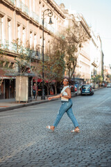 beautiful black girl traveling alone