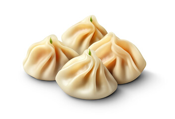 Dumplings . Cutout on transparent