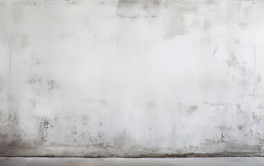 Obraz premium Blank concrete white wall texture background