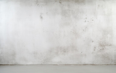 Blank concrete white wall texture background