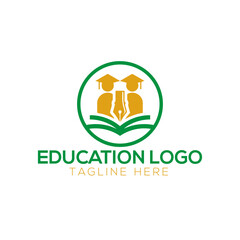 University college school logo template
