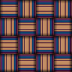 Abstract seamless woven pattern texture. Square seamless pattern. Stripes Lines and squares.