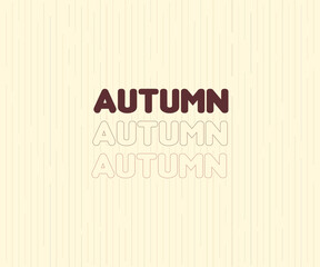 Autumn line art