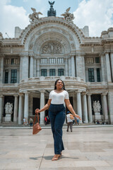 beautiful black girl traveling alone