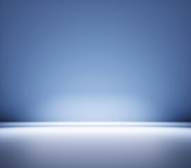 Mock up minimalism abstract podium for product presentation, 3d illustration.