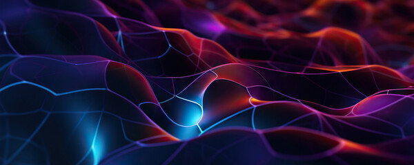 Abstract digital background. Ideal for network abilities, technological processes, digital storages, science, education, etc.