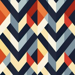 Fototapeta premium Geometric pattern. Modern pattern.