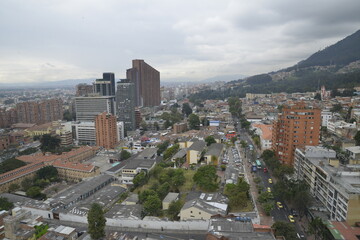 Bogotá, Colombia. Vista panorámica