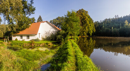 Selmbersky mlyn mill near Mlada Vozice town, Czech Republic