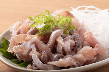 真あじのたたき刺身用