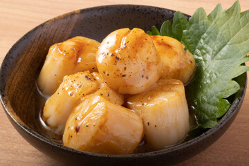 ホタテのバター醤油焼き