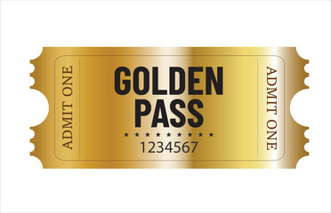 Golden pass - obrazy, fototapety, plakaty
