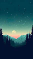 Naklejka premium High-Definition Pastel Gradient Wallpaper: An Aesthetic and Calming Background for Apple Devices and Mobile Phones in 32K Resolution. Generative Ai