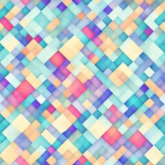 abstract colorful geometric pattern, generative ai