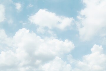 Obraz premium Clouds in s light blue sky