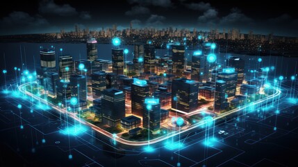 Obraz premium Cybersecurity Challenges in a Connected World, emerging cybersecurity threats posed by the Internet of Things( IoT) and connected devices