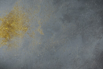 Gray and gold marble textured background