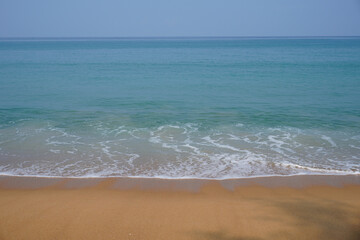 Fototapeta na wymiar Seascape, Mai Khao beach, Phuket Thailand