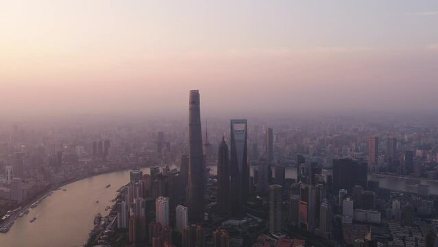 The Bund in Shanghai is one of the most iconic attractions in the city, located along the Huangpu River.