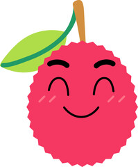 Lychee Face Happy Blush Over Smile