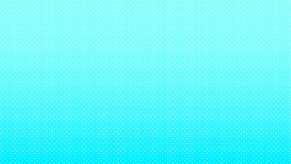 鮮やかな水色のグラデーションに薄い水玉模様のテクスチャ - ソーダブルーのバナー･背景素材
