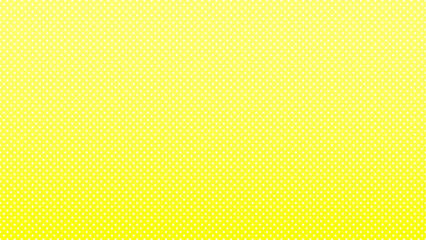 ビビッドな黄色のグラデーションに薄い水玉模様のテクスチャ - ネオンイエロー風のバナー･背景素材
