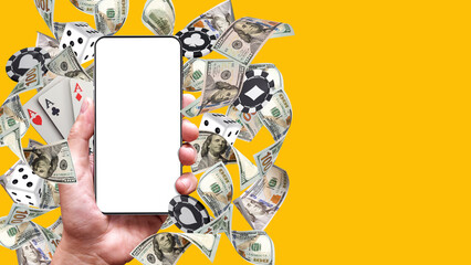 Fototapeta premium casino online concept