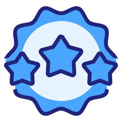  Satisfaction blue style icon